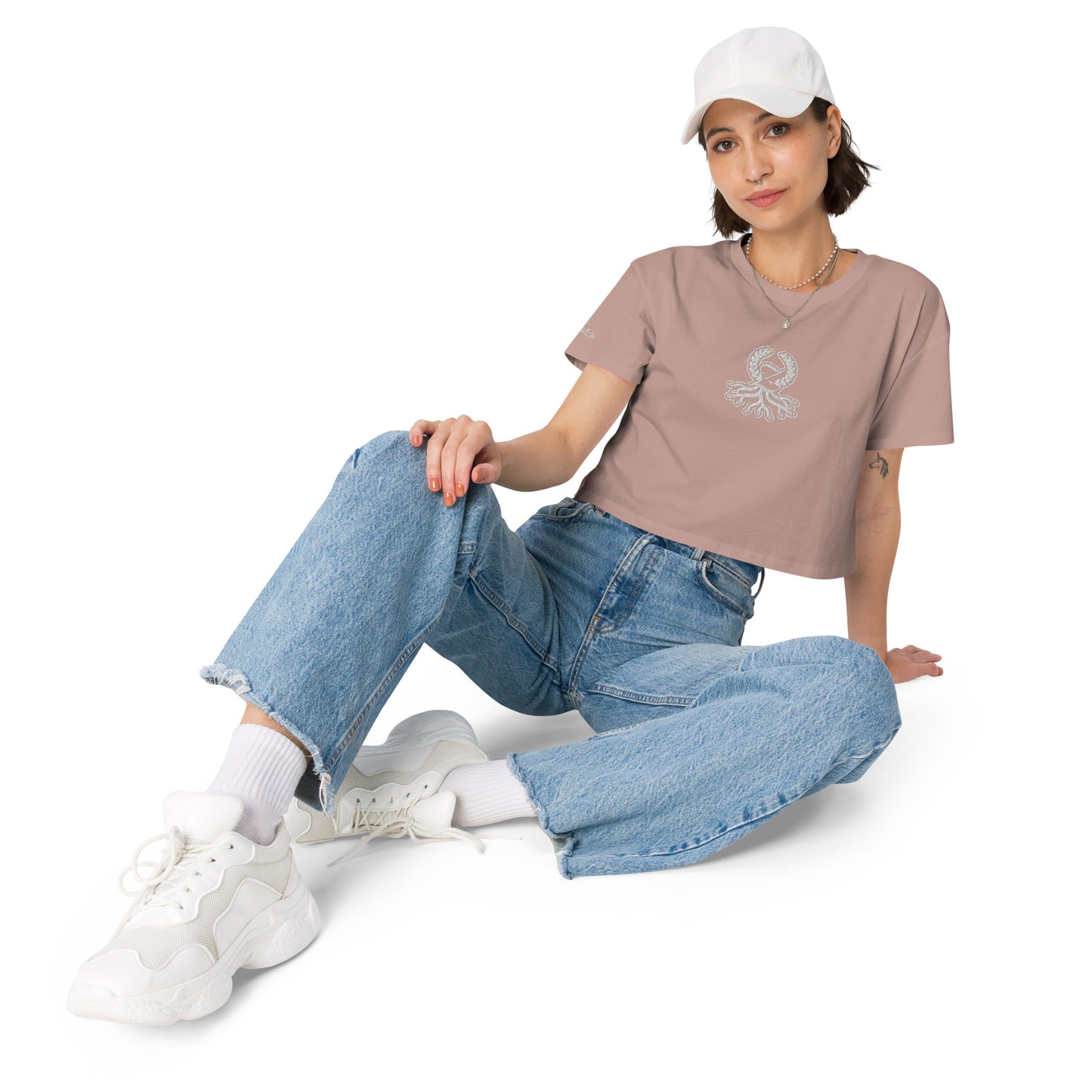 Zaylachi Origine — Women's Crop Tee