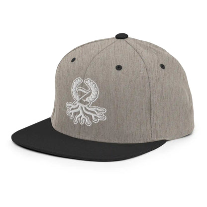 Gorra snapback jaspeado negro bordado Zaylachi Origine streetwear | Zaylachi Co.